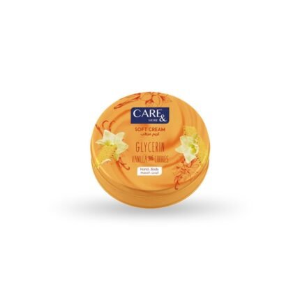 Care & More Vanilla Cookies Glycerin Soft Cream
